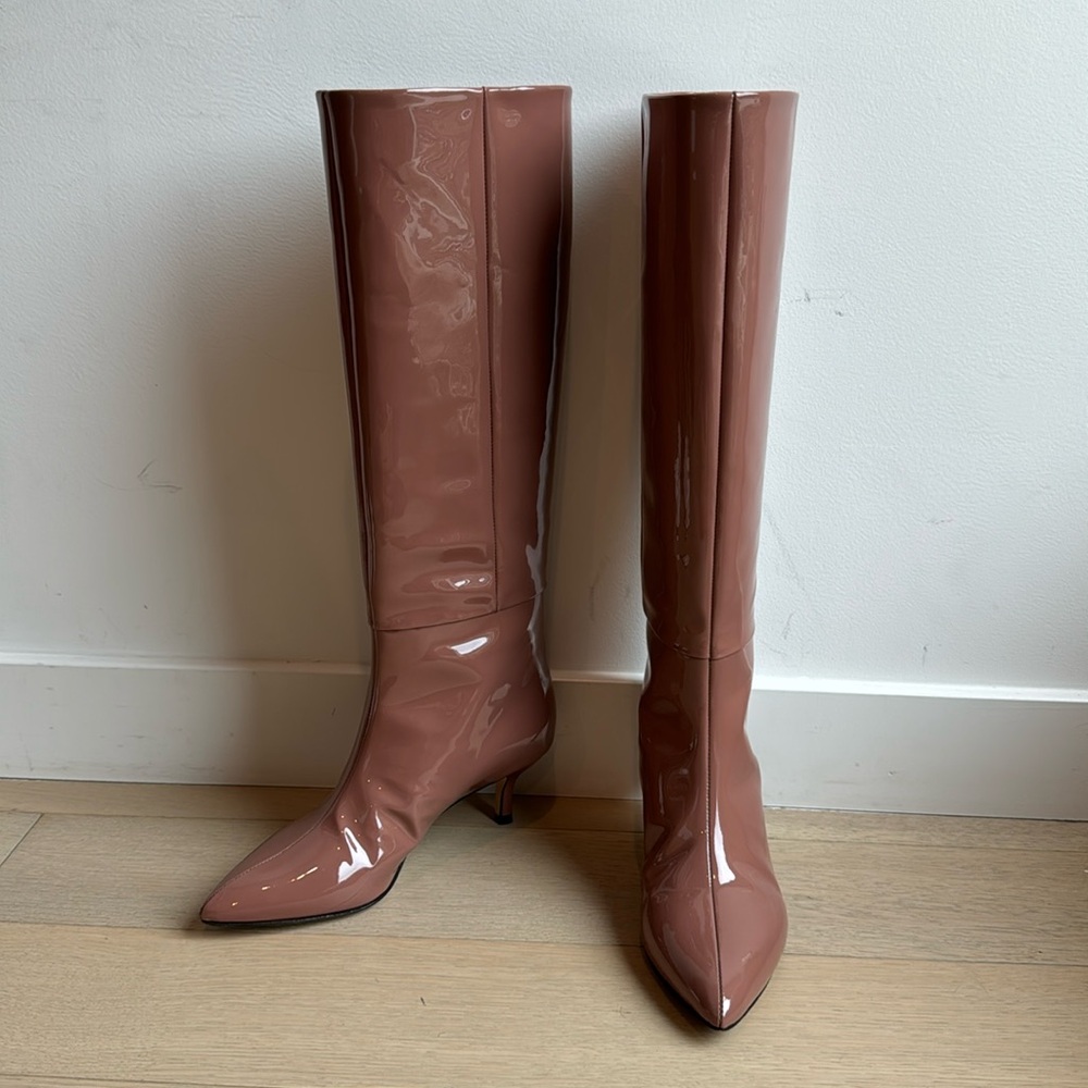 NEIL J RODGERS - EVA PATENT BOOT SIZE 7